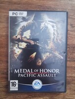 Medal of Honor: Pacific Assault (FPS) játék eredeti PC DVD kiadása.