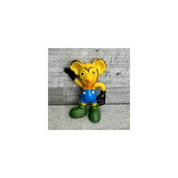 Vintage szovjet keménygumi Mickey játék figura