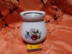 Kalocsai , kézzel festett  váza