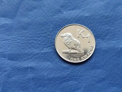 ZAMBIA 1 KWACHA / ONE KWACHA 2012 MADÁR! UNC!