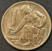 Csehszlovákia 1 korona, 1981.