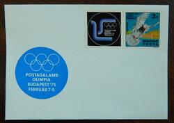 FDC 1975. Postagalamb olimpia  /250,-/