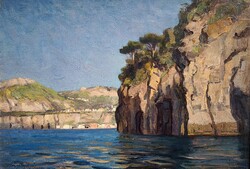 Kárpáthy Jenő ( 1870 - 1950 ) Sorrento, 1924