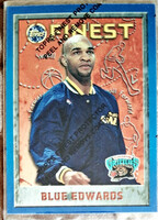Blue Edwards Topps Finest 1996 NBA Kosárlabdakártya