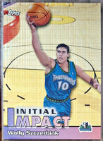 Wally Szczerbiak Topps Initial Impact 2000 NBA Kosárlabdakártya