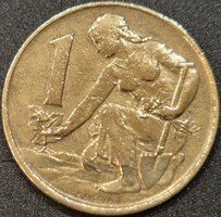 Csehszlovákia 1 korona, 1980.
