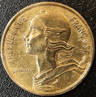 Franciaország 5 centime, 1967.