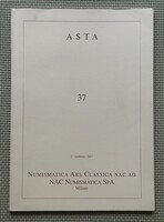 Ars Classica 37th auction - Vatican gold medal auction 2007 + Sale list - RARE