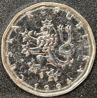 Cseh Köztársaság 1 korona, 1994.
