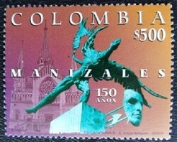 KS753 / Columbia 1998 Manizales 150. évfordulója bélyeg postatiszta