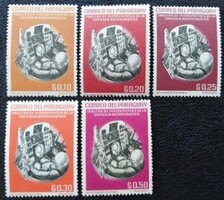 KS750 / Paraguay 1963 Űrutazások bélyegsor postatiszta
