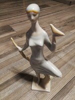Hollóházi porcelán Béke!