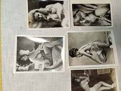 Vintage pin-up fotók 5 db