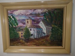 Mihály Schéner (1923-2009) - Tuscanian Church.