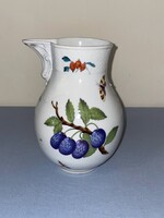 Antik Herendi porcelán kiöntő, kanna hibás XIX. század