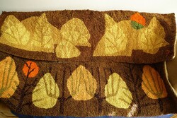 Ritka Pécsi László vintage faliszőnyeg retro falvédők 70es évek mid century wall hanging