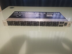 Behringer Ultragain pro-8 digital Ada8000 Hibás /alkatrésznek vagy Javitásra