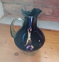 Antique Broken Glass Jug