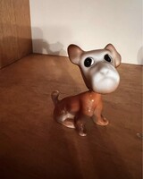Aquincumi porcelán kutya figura
