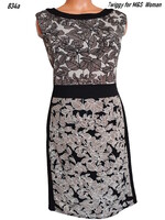 Elegáns rugalmas Twiggy for M&S Woman ruha 16/18-as 834a