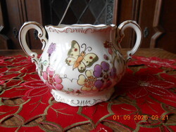 Zsolnay Butterfly Sugar Container Without Lid
