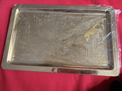 Jerusalem Inscribed Copper Tray