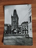 Régi Csehszlovák lap, Prága, Lőportorony, 1964