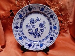 Hagymamintás porcelán sütis tányér  pótlásra