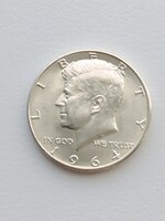 USA ezüst half dollár 1964. D.