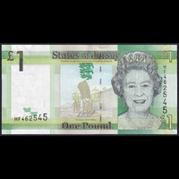 Jersey 1 Pound 2018 P-32 QE II UNC