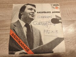 „Gálvölgyi János dedikált kislemez (1982) – Rádiókabaré, Lehet egy kérdéssel több”