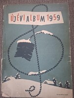 Újévi album 1959 zongora kotta