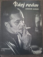 Várj reám sanzonalbum zongora kotta