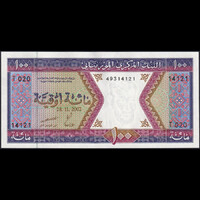 Mauritania 100 Ouguiya 2002 P-4k UNC