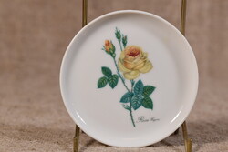 Kaiser porcelán dísztányér edényalátét Rosa virág Németország