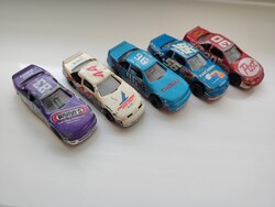 SCM - 5 darab made in USA kisautó (Stock Car Miniatures ritkaság)