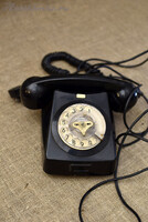 Vintage tárcsás telefon Mechanikai Művek Magyar Posta Magyarország 1981