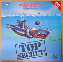 Top Secret Laserdisc Video Record UK edition 1984