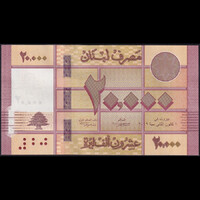 Libanon 20000 Livres 2019 P-93 UNC