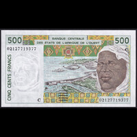 Nyugat-afrikai államok (Burkina Faso) 500 Francs 2002 P-310Cm UNC