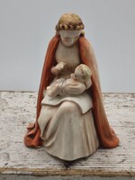 Ritka Goebel/Hummel Sacrart Madonna porcelán szobor (1950-es évek, HX 249/A)