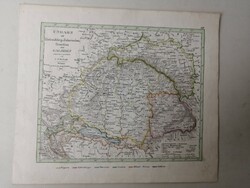 MAGYARORSZÁG TÉRKÉP 1835 - rajzolta C.F. WEILAND