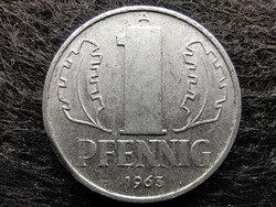 Németország NDK (1949-1990) 1 Pfennig 1963 A