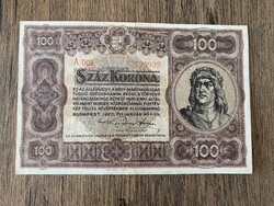 100 Korona 1920 VF