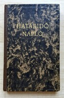 Retro Kádár-kori HATÁRIDŐNAPLÓ - Teljesen beíratlan, üres, tiszta (Ritka gyűjtői darab)