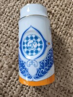 Nagyon ritka Hollóházi porcelán bányász váza