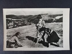 Buják – népviseletes jelenet – Üdvözlet Bujákról – 1961