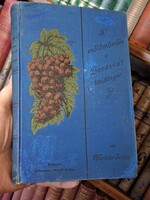 1897-IKONIKUS SZŐLÉSZ-BORÁSZ RITKASÁG!-MOLNÁR ISTVÁN: A SZŐLŐMŰVELÉS ÉS BORÁSZAT KÉZIKÖNYVE-