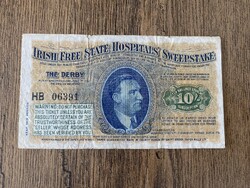 Írország Hospitals 10 Shilling 1932 F+