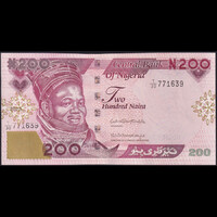 Nigéria 200 Naira 2023 P-W47 (2) UNC